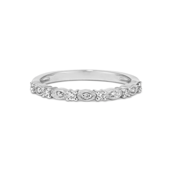 Cecelia Diamond Band in Platinum
