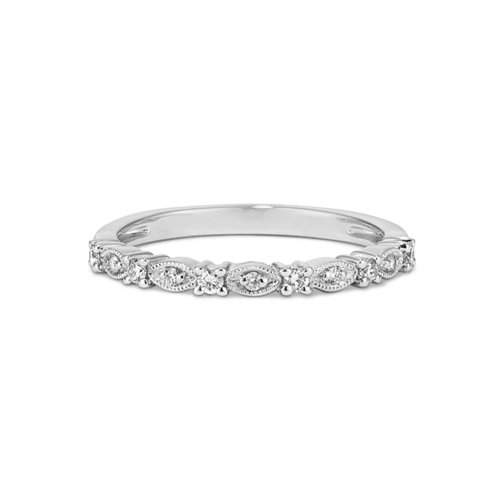 Cecelia Diamond Band in Platinum