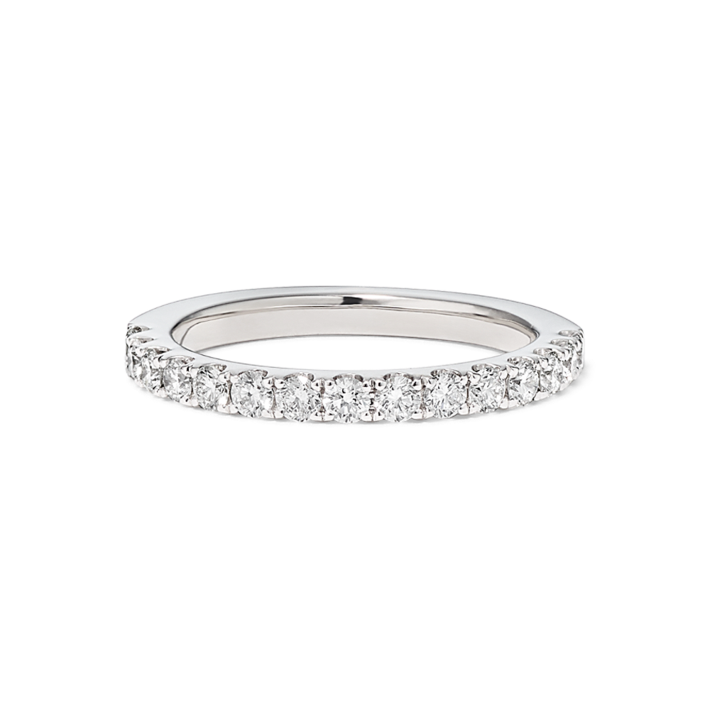 Diana Pave Band in Platinum