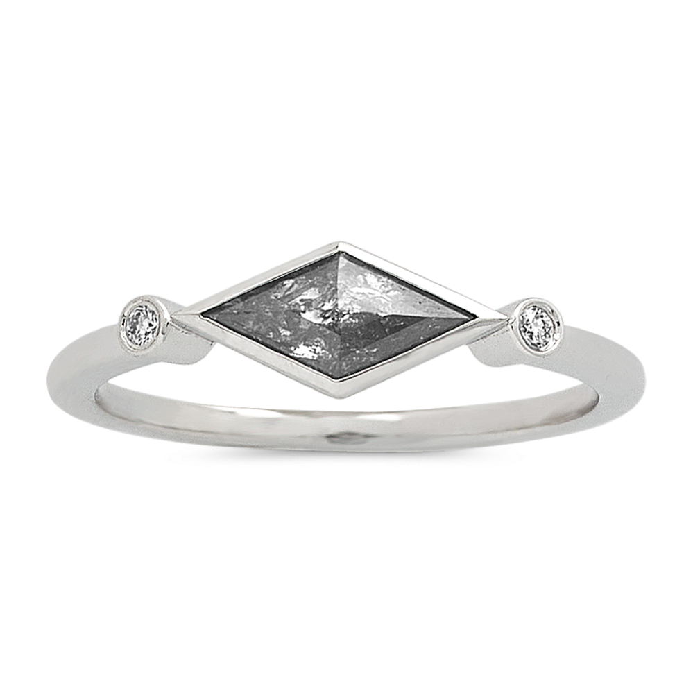 East-West Pepper Diamond Ring
