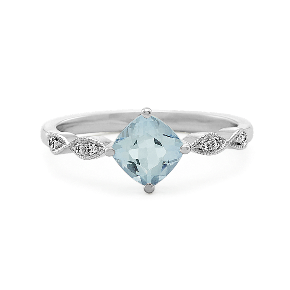 Antique aquamarine engagement rings outlet
