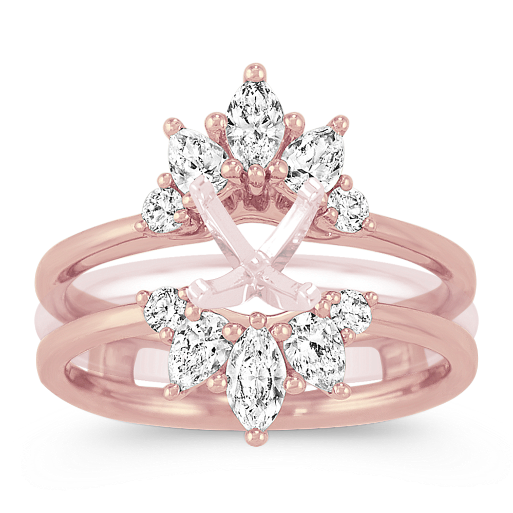 Amaryllis Diamond Contour Ring Guard