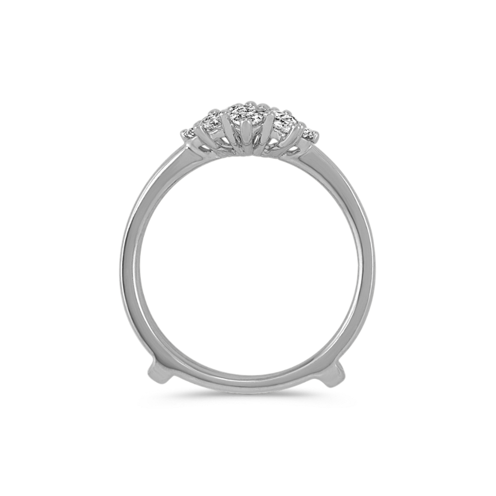 Floral Diamond Ring Guard Shane Co.