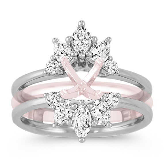 Floral Diamond Ring Guard