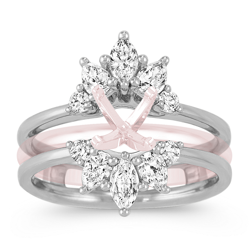 Amaryllis Diamond Contour Ring Guard