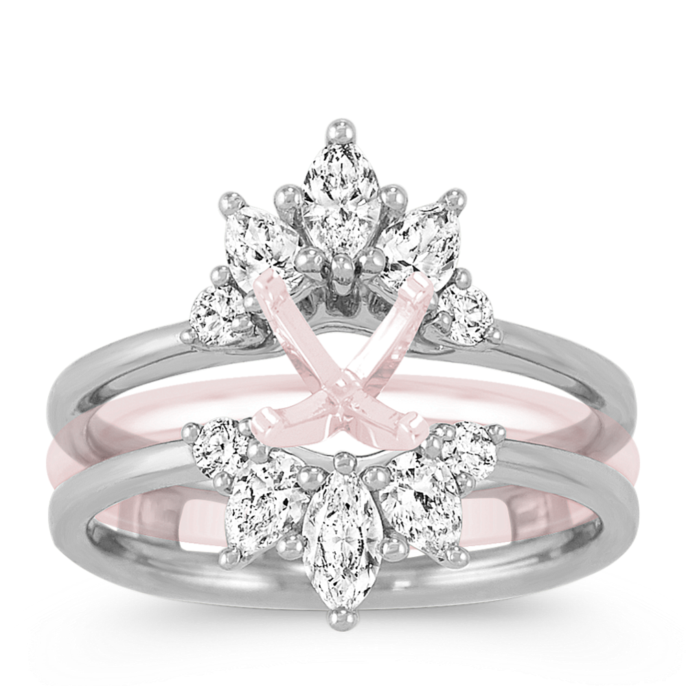 Amaryllis Diamond Contour Ring Guard