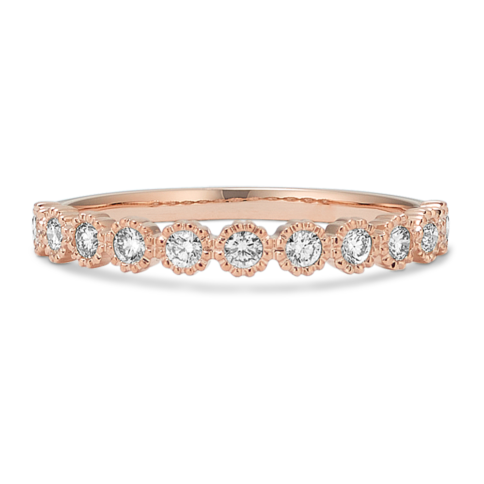 Flower-Crown Diamond Band