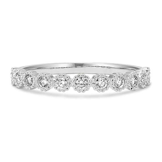 Flower-Crown Diamond Band
