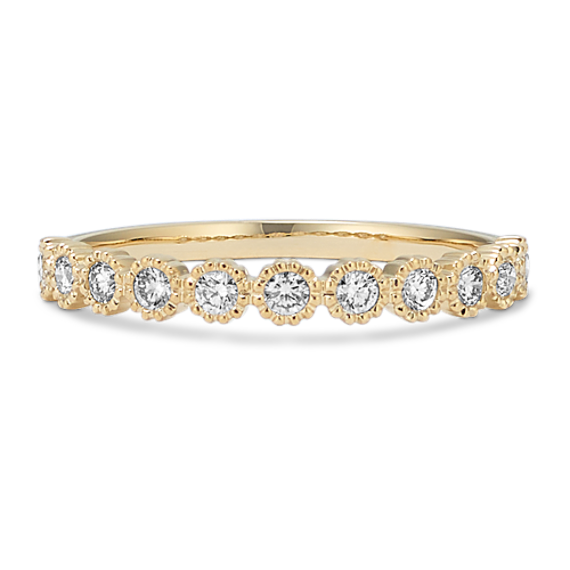 Flower-Crown Diamond Band