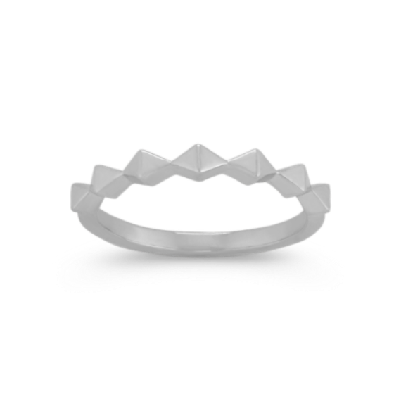 Geometric Ring in Sterling Silver