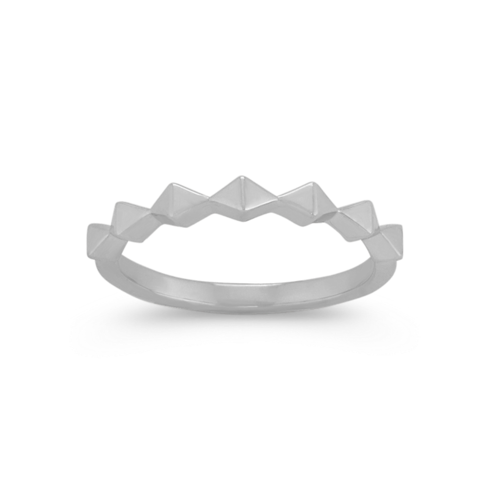 Geometric Ring in Sterling Silver
