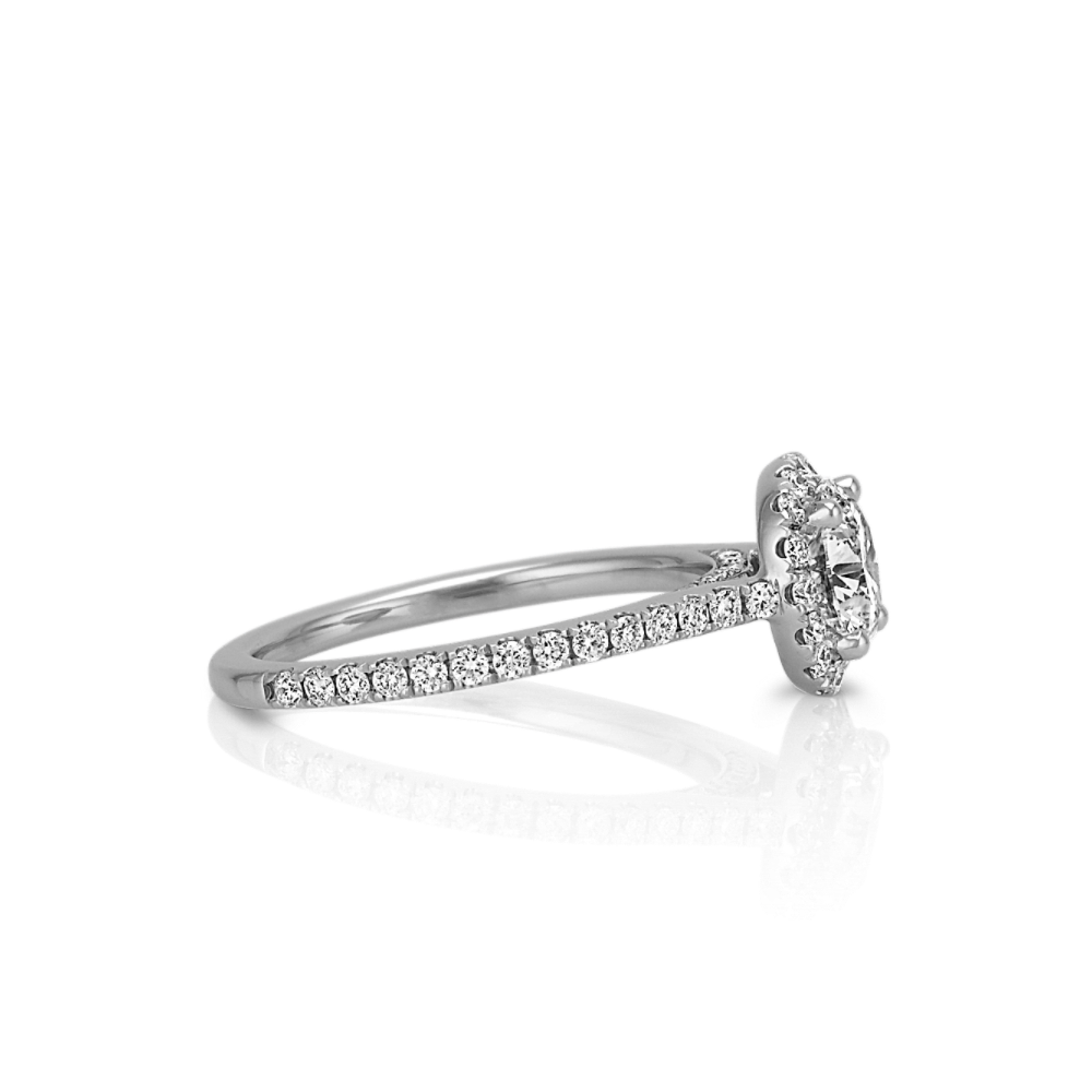 Halo Diamond Engagement Ring | Shane Co.