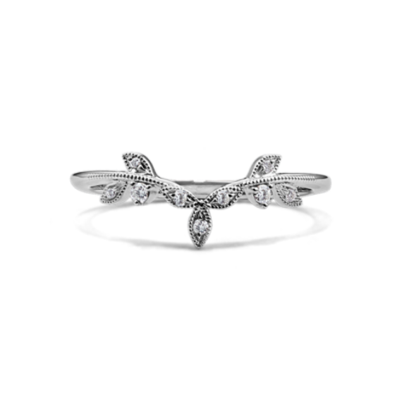 Hazel Diamond Contour Band | Shane Co.