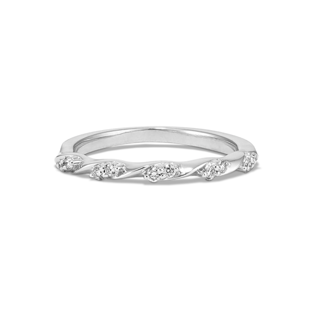 Infinite Love Diamond Band in Platinum