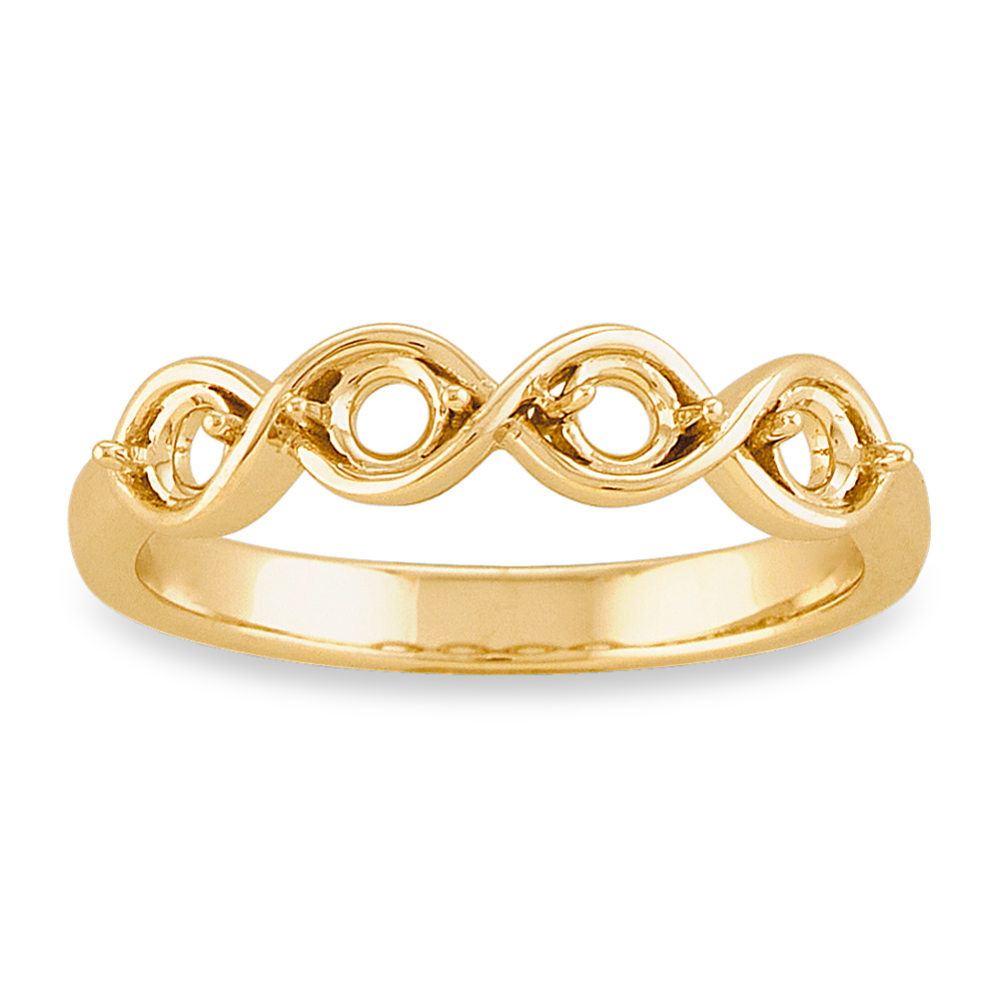 Eternal Twist Pick-Your-Gems Ring