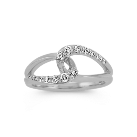 国内発・送関込☆KING ICE☆White Gold Infinity Ring - 5 Row medium_product20150310-10798-