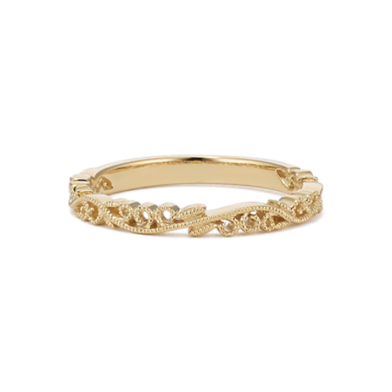 Vineyard 14K Yellow Gold Band