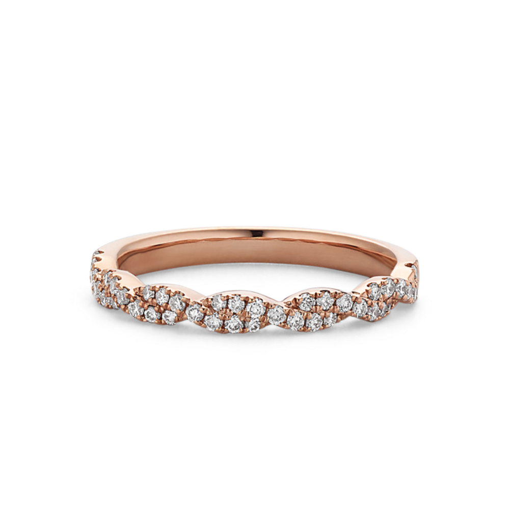 Lace Pave Infinity Band