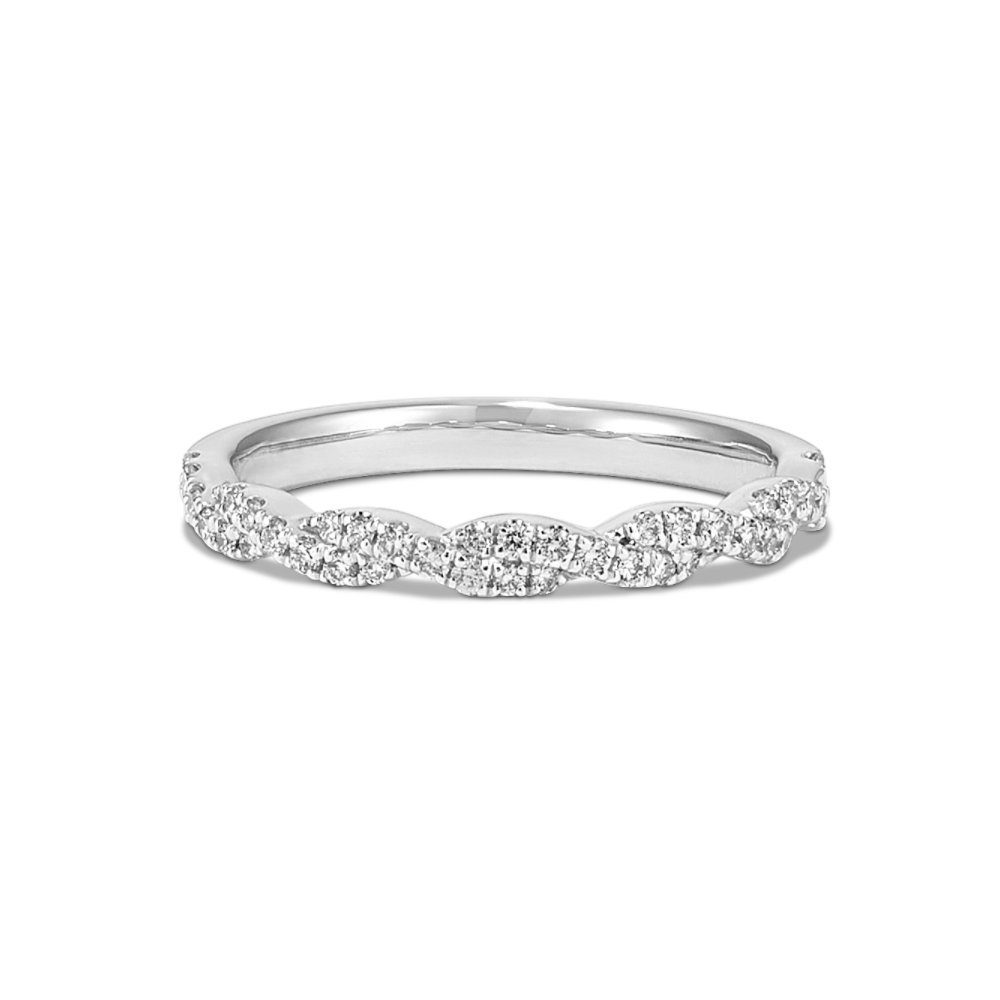Lace Pave Infinity Band