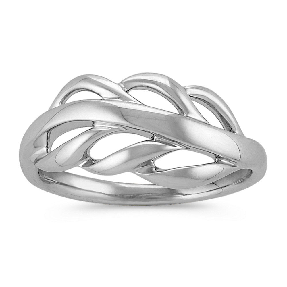 Leaf Ring in Sterling Silver