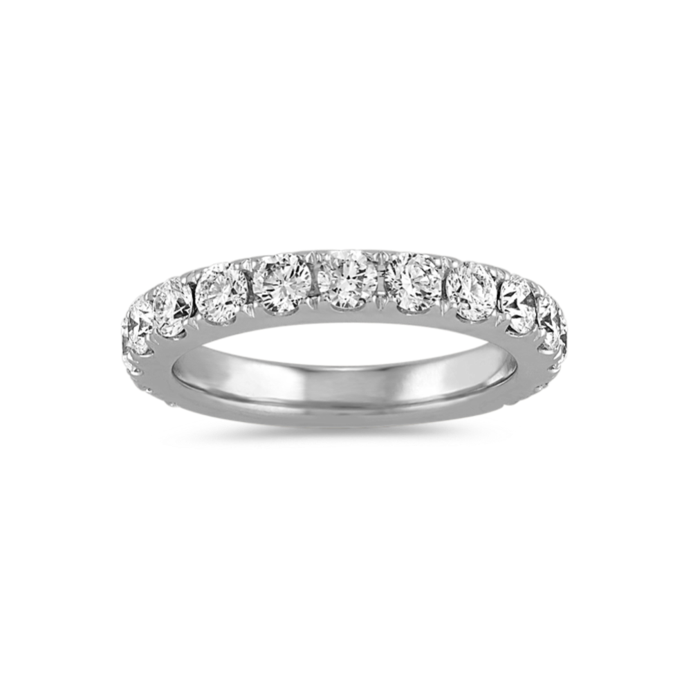 Anthem 1.45 tcw Diamond Pave Band in Platinum