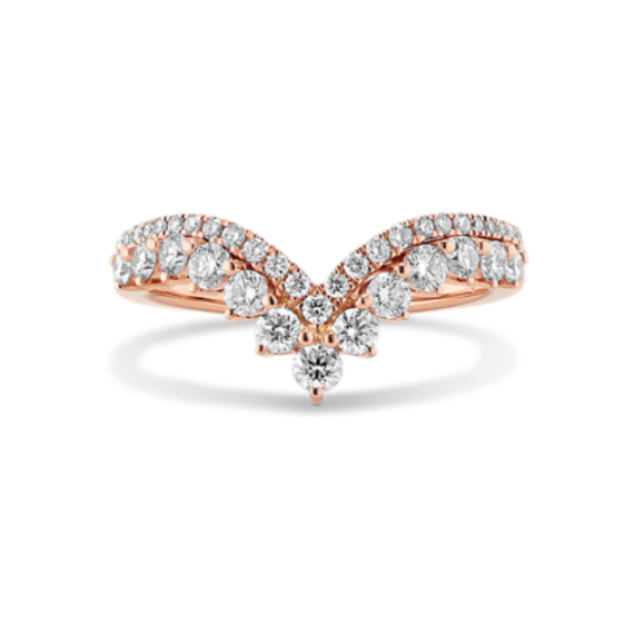 Luxe Diamond Chevron Band