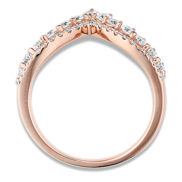 Shane co rose gold wedding band sale