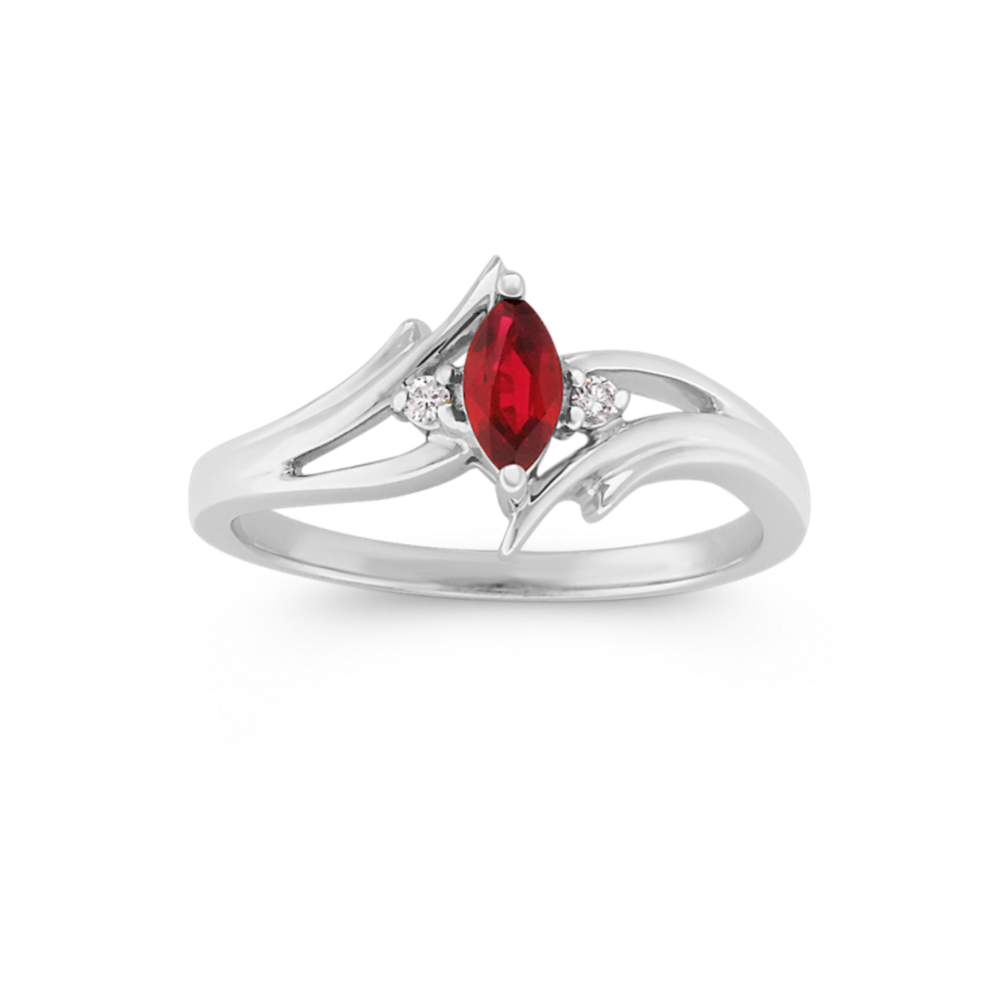 Marlowe Ruby & Diamond Ring