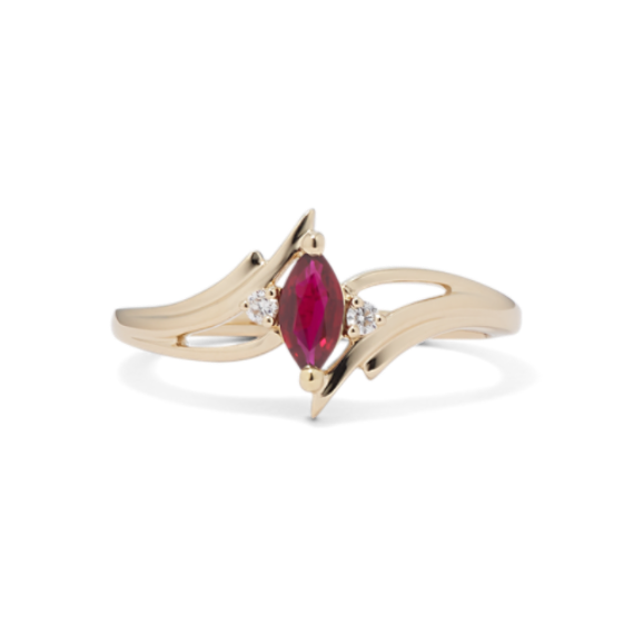 Marlowe Ruby & Diamond Ring