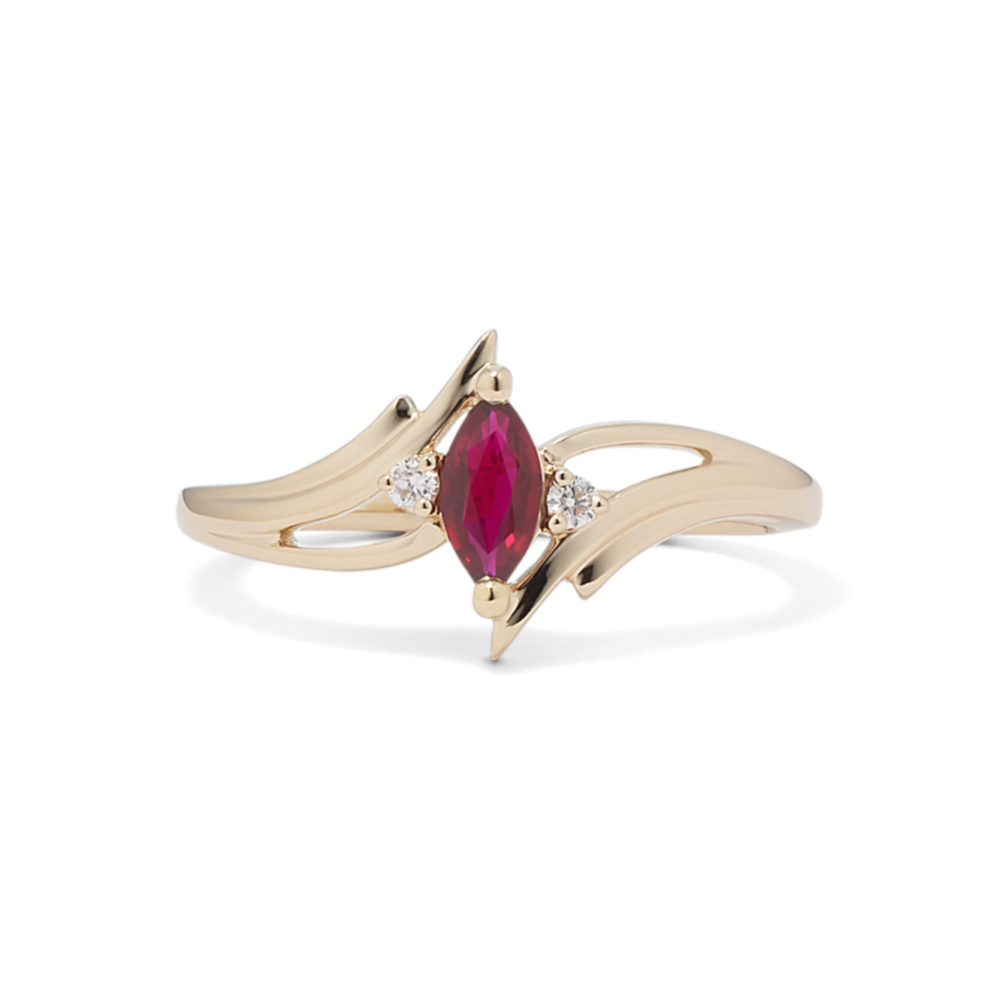 Marlowe Ruby & Diamond Ring