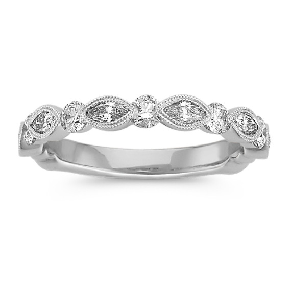 marquise diamond band