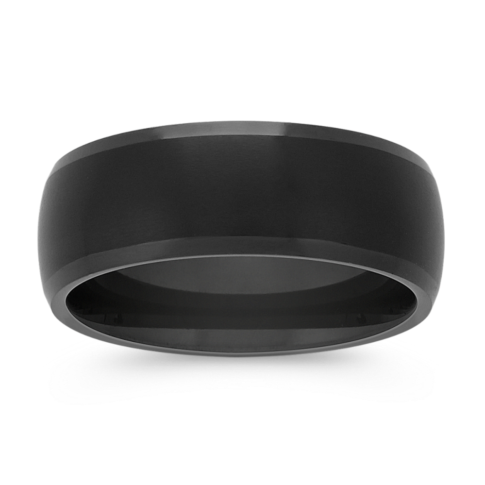 Satin Black Max-T Titanium Band (8mm)