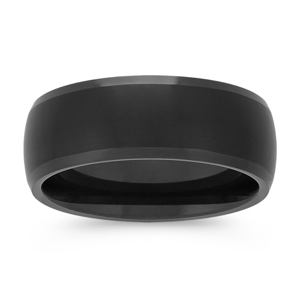 Satin Black Max-T Titanium Band (8mm)