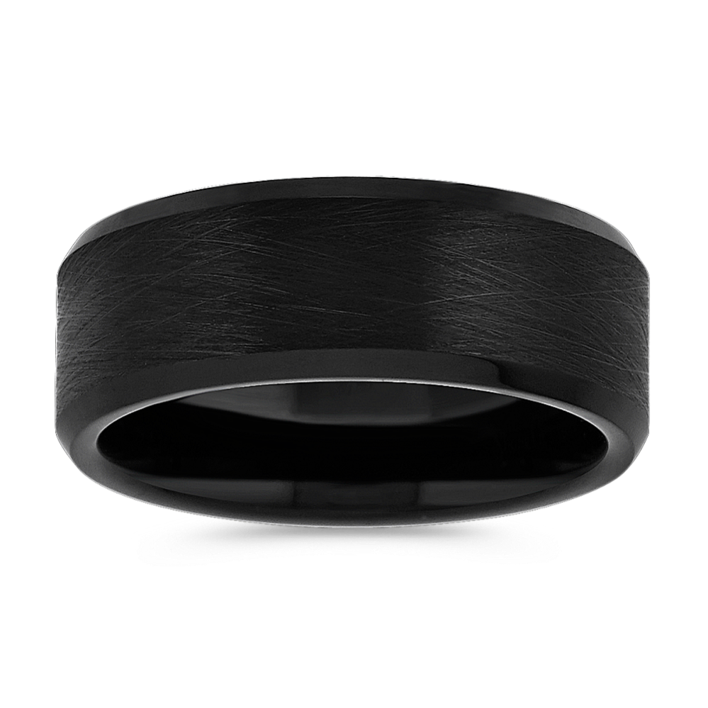 Brushed Black Max-T Titanium Band (8mm)