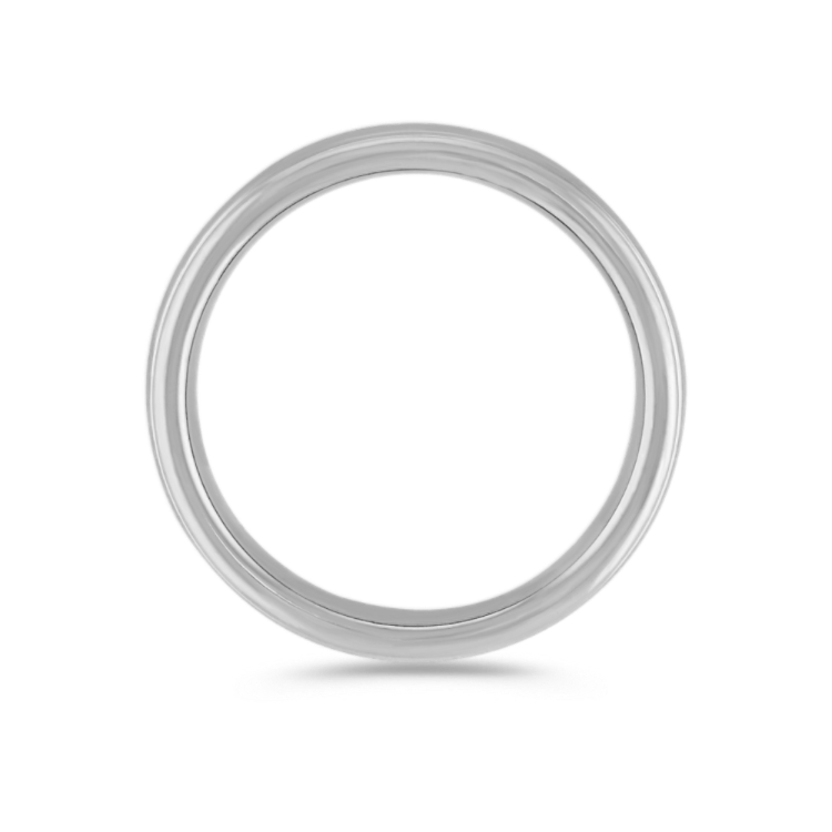 Max-T Brushed Titanium Comfort Fit Ring (6.5mm)
