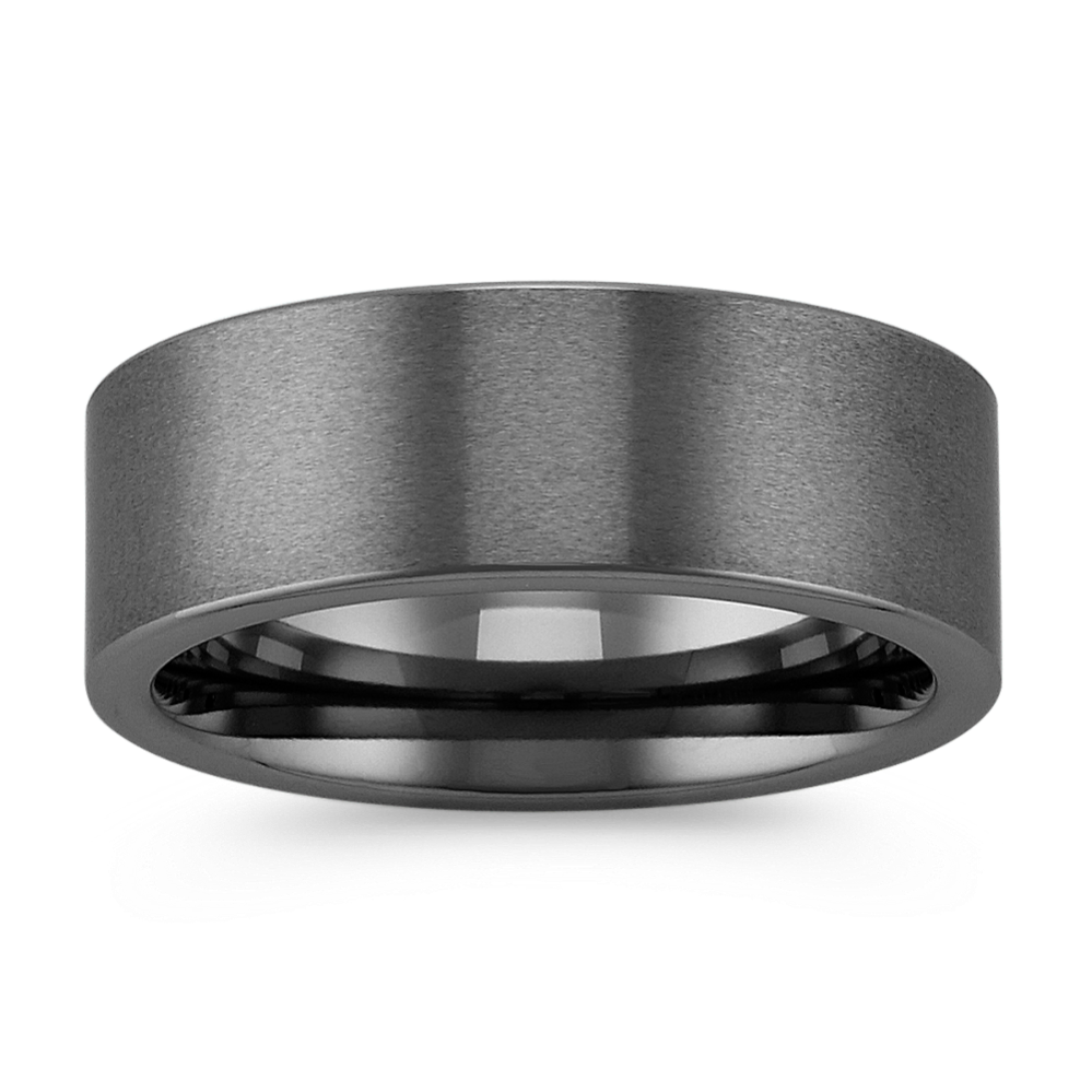 Max-T Comfort Fit Titanium Band with Satin Finish (8mm)