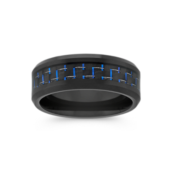 Black Woven Max-T Titanium Band (8mm)