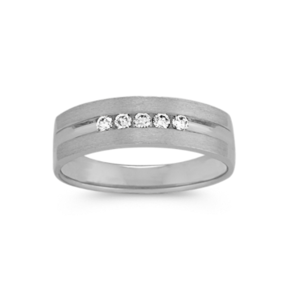 Five-Stone 0.15 tcw Diamond Band (6.5mm)