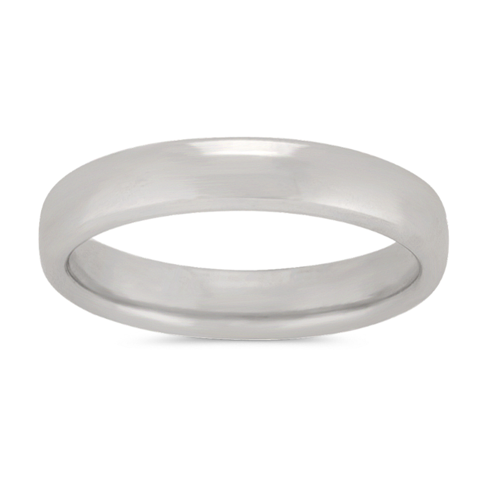 Euro Comfort Fit Platinum Band (4.5mm)