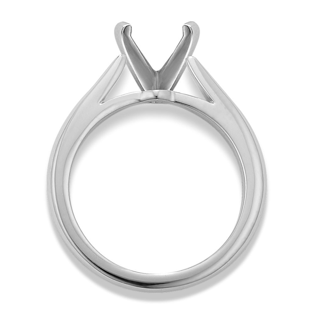 Modena Cathedral Engagement Ring in Platinum | Shane Co.