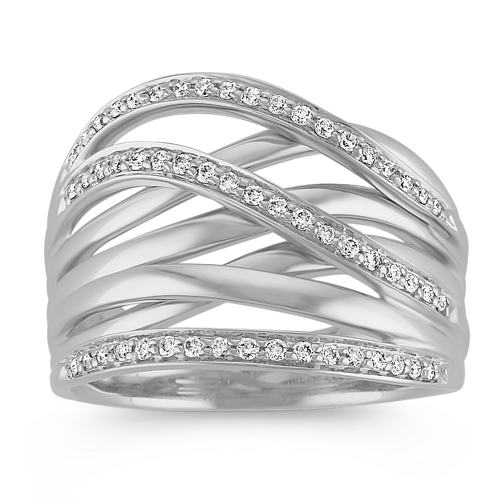 Modern Diamond Fashion Ring Shane Co.