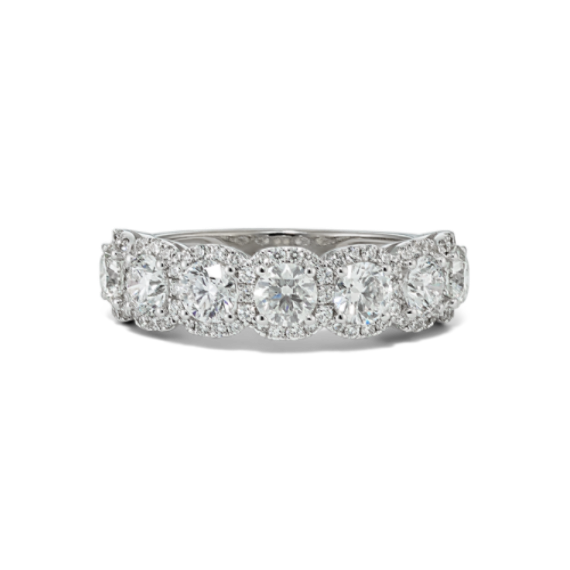 Moondance Multi-Halo Diamond Band