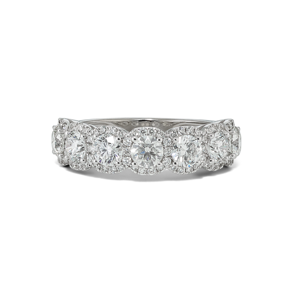 Moondance Multi-Halo Diamond Band
