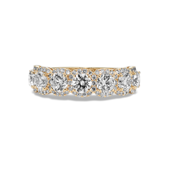Moondance Multi-Halo Diamond Band
