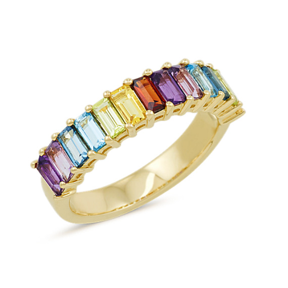 MultiColored Gemstone Ring Shane Co.