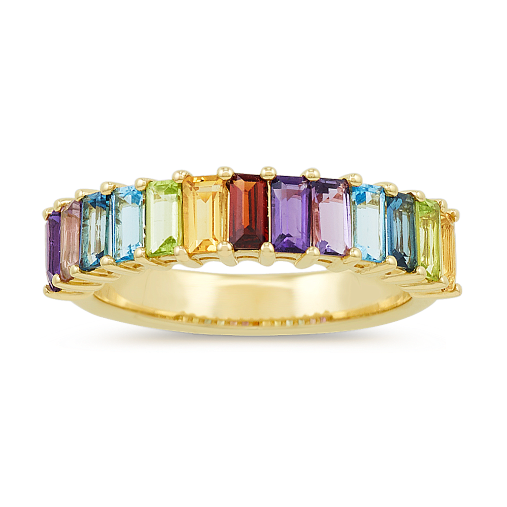 Multi-Colored Gemstone Ring