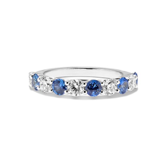 Mystique 1.75 tcw Sapphire & Diamond Band