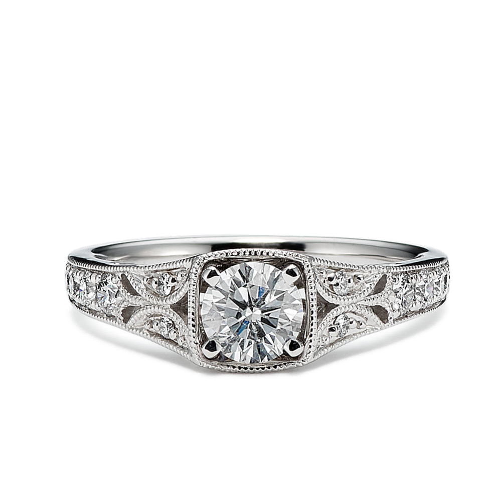Normandy 0.50 ct Diamond Engagement Ring