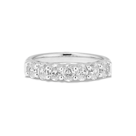Oval 0.95 tcw Diamond Band