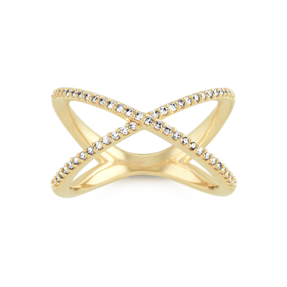 Acadia Crossover Diamond Ring